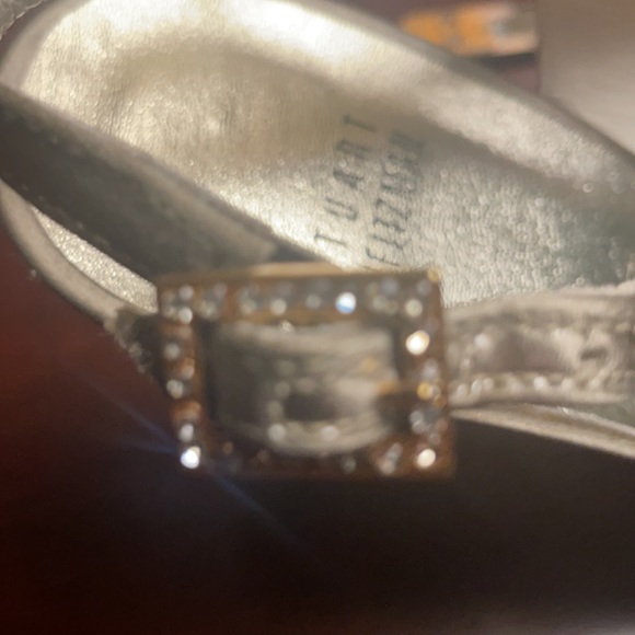 Stuart Weitzman satin sling back pumps - Picture 5 of 5